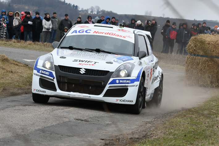 Det sjællandske holds Suzuki Swift Maxi kørte, som den skulle fra start til mål, og det gav en plads på sejrspodiet
(Foto: Morten Dam - autoMOTIV/specialpress)
